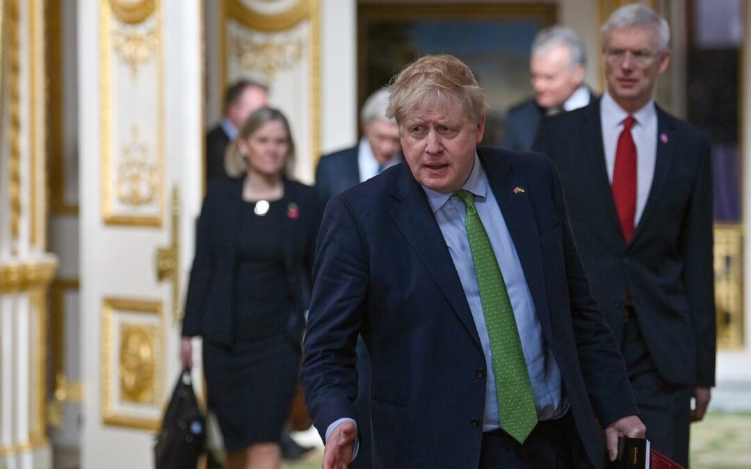UK’s Johnson visits Saudi Arabia, seeks more oil output
