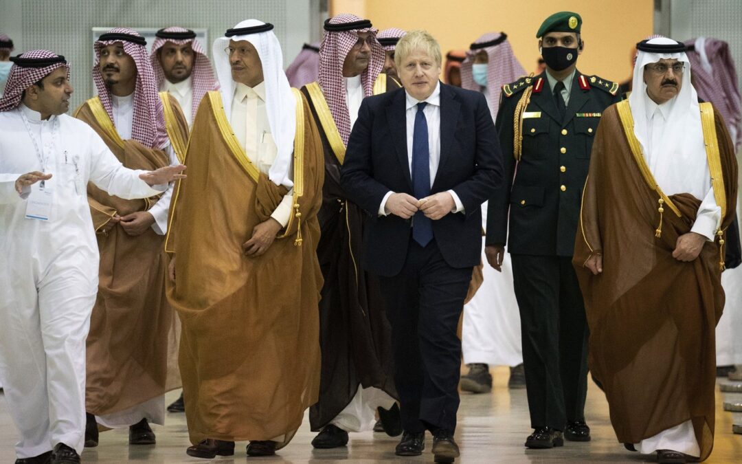 UK’s Johnson in UAE, Saudi Arabia to press for more oil