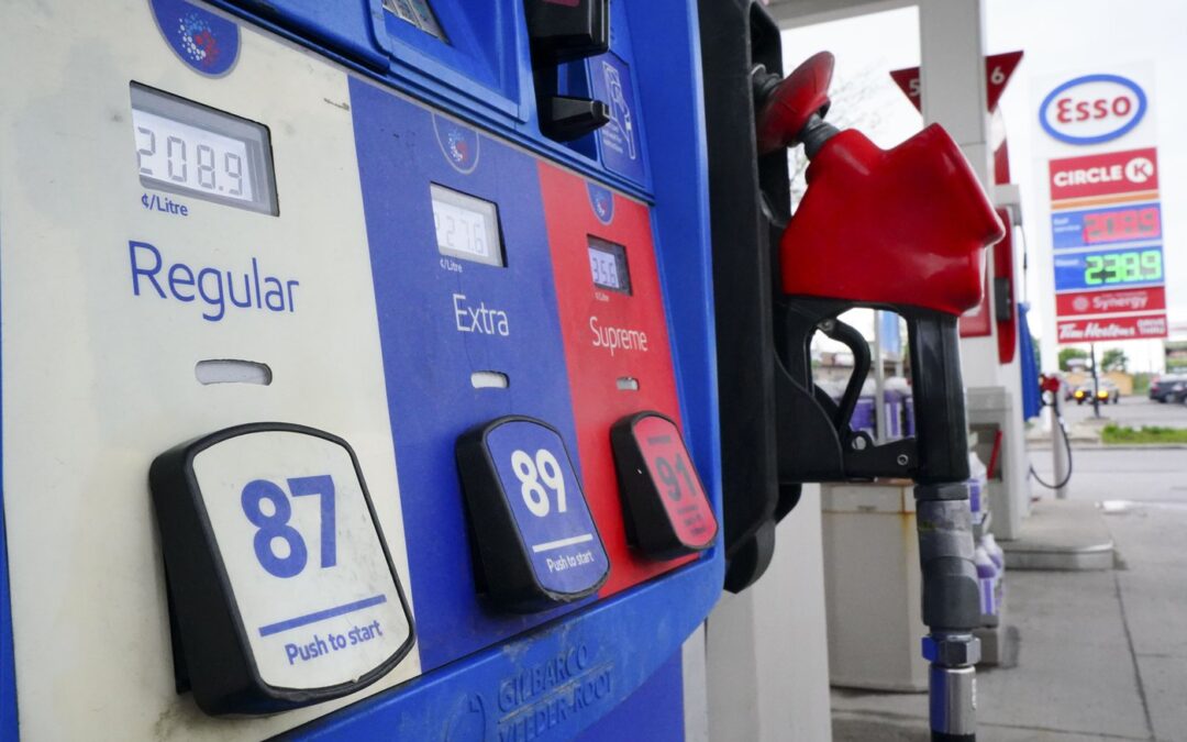 Gas prices continue to surge higher in Canada, with more increases expected next week