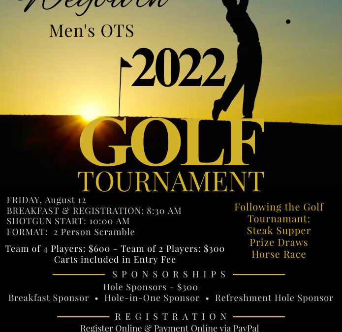 Weyburn OTS men’s golf tournament coming up Aug. 12