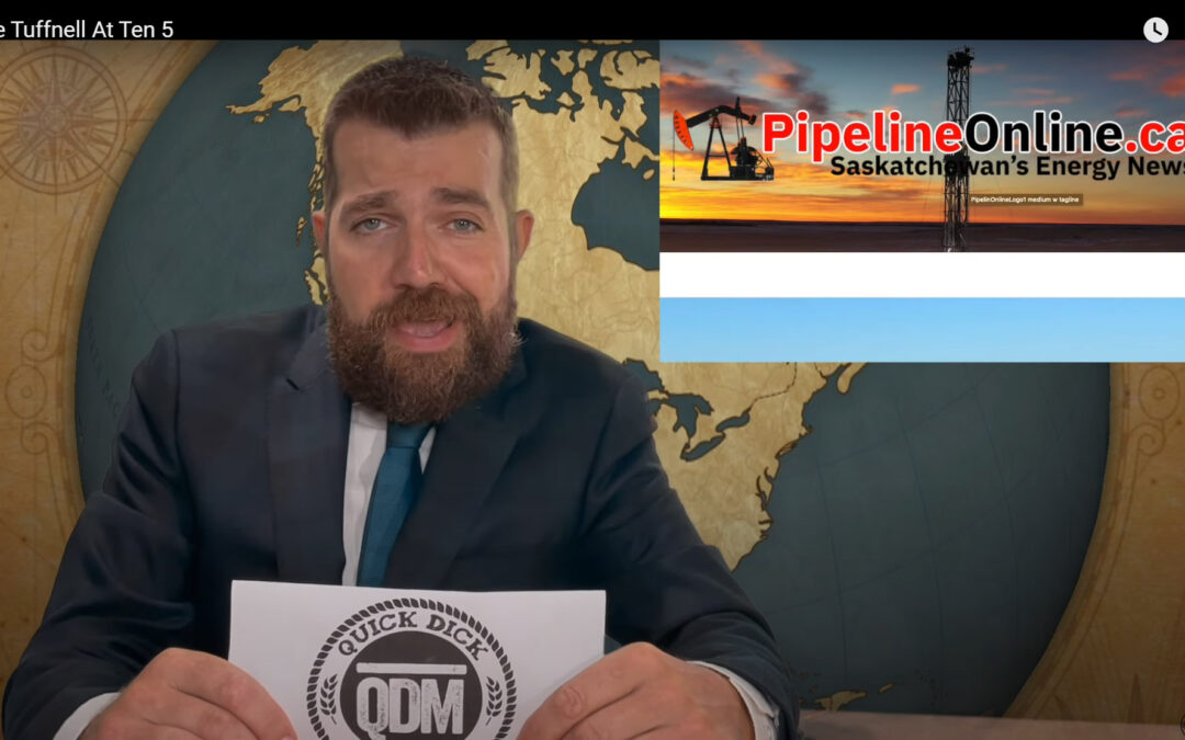 Quick Dick McDick: Tuffnell at Ten takes on shutting down coal-fired power here to buy it from US, finance minister and Gov. Gen. travel, handgun ban