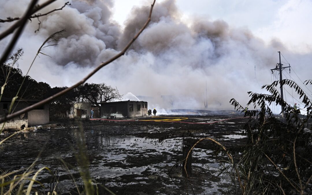 Raging fire consumes 4th tank at Cuba oil storage facility