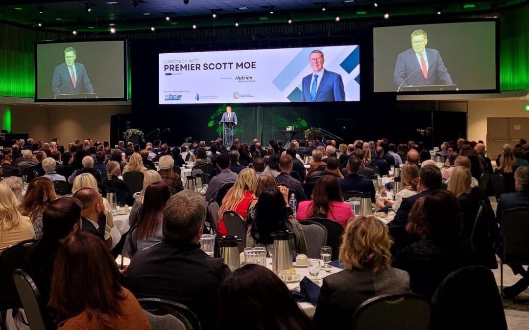 Moe touts Saskatchewan role in global energy, food security during business speech