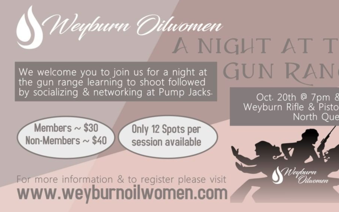 Bang bang! Weyburn Oilwomen shoot em up on Oct 20
