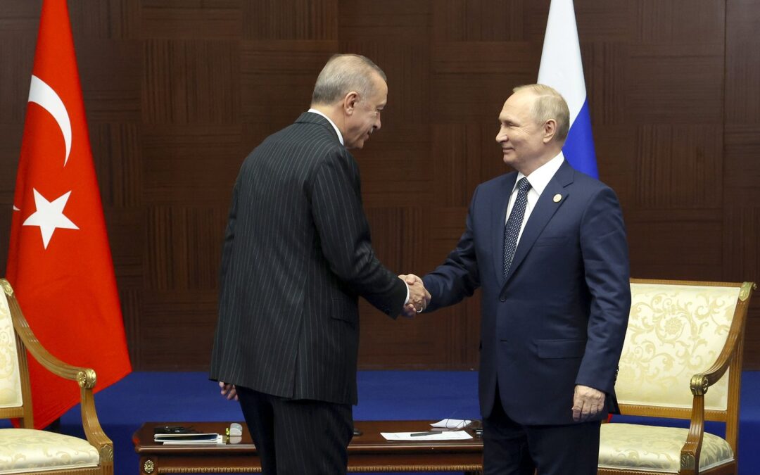 Putin tempts Turkey, suggests making it Europe’s new gas hub