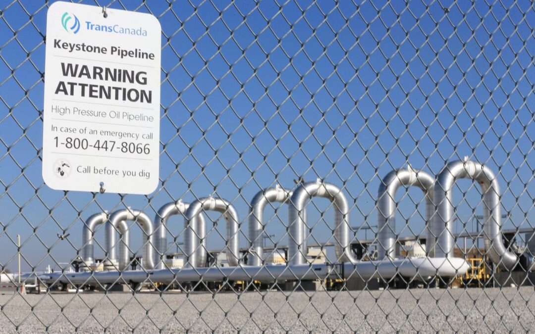 UPDATED: TC Energy shuts down Keystone pipeline system after leak in Kansas