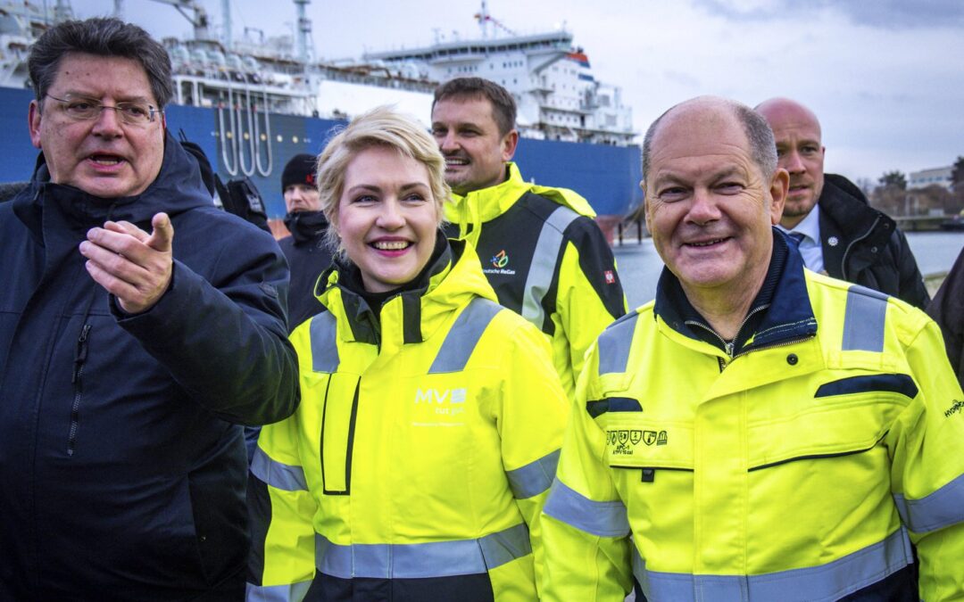 Germany opens its 2nd liquefied natural gas terminal