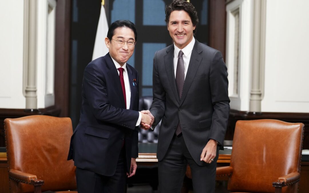 Japanese PM Kishida visits Ottawa, asks for Canada’s help on clean energy transition