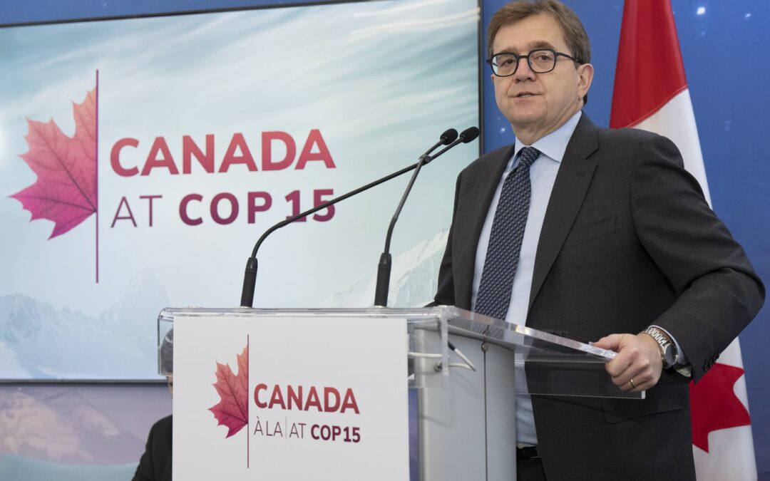 Natural Resources Minister Jonathan Wilkinson announces intake for CCUS projects