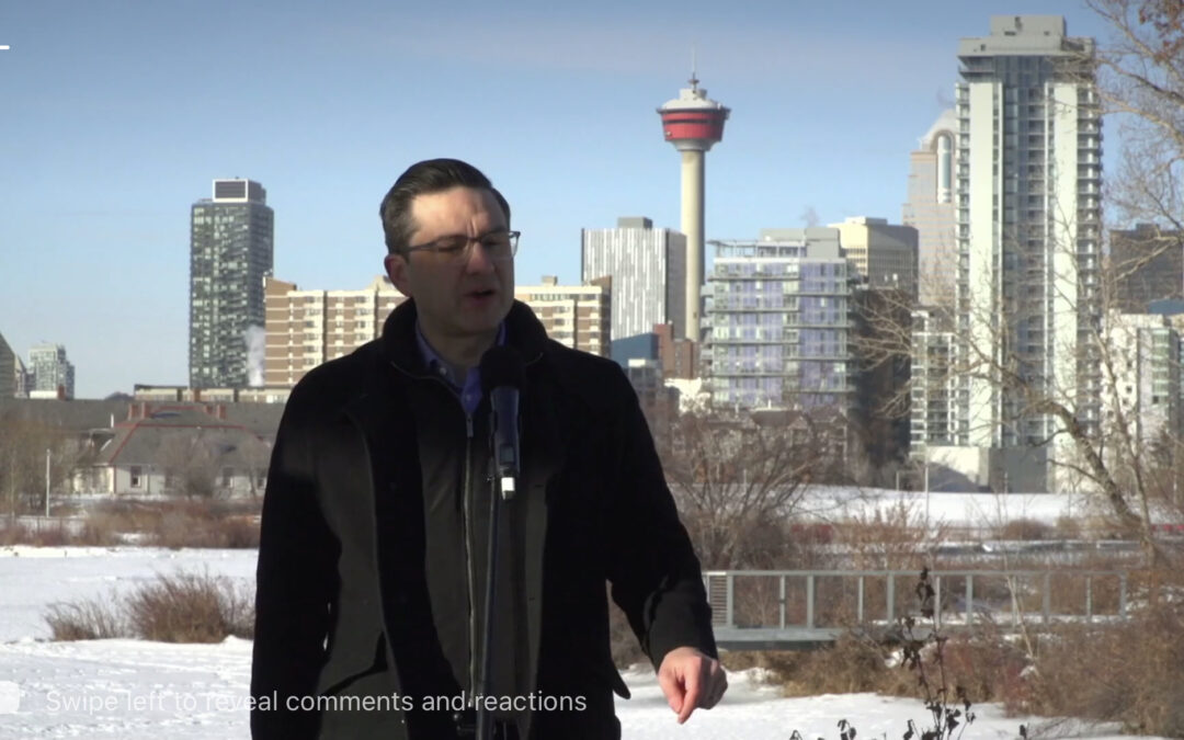 Poilievre pledges to “turn dollars for dictators into paychecks for our people right here,” using LNG to supply Asia and Europe