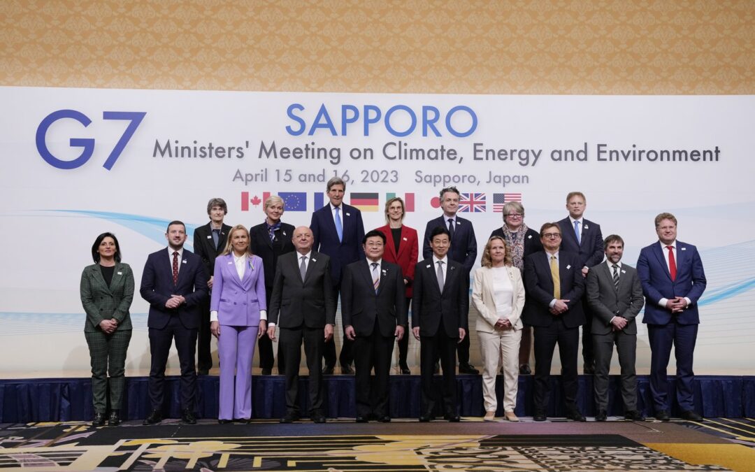 G7 energy, environment leaders haggle over climate strategy