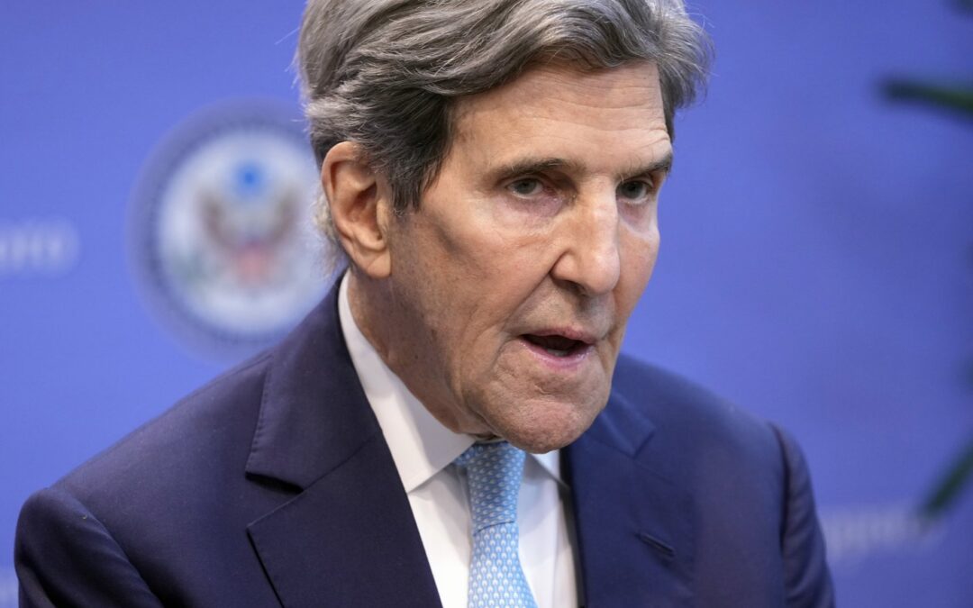Oil producers say tech will soon handle climate-wrecking fumes. US envoy Kerry says be skeptical