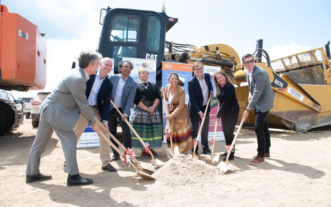 Kipling area Bekevar Yōtin Wind Facility turns sod, gets $50 million from feds, money that came from Saskatchewan businesses via output based pricing