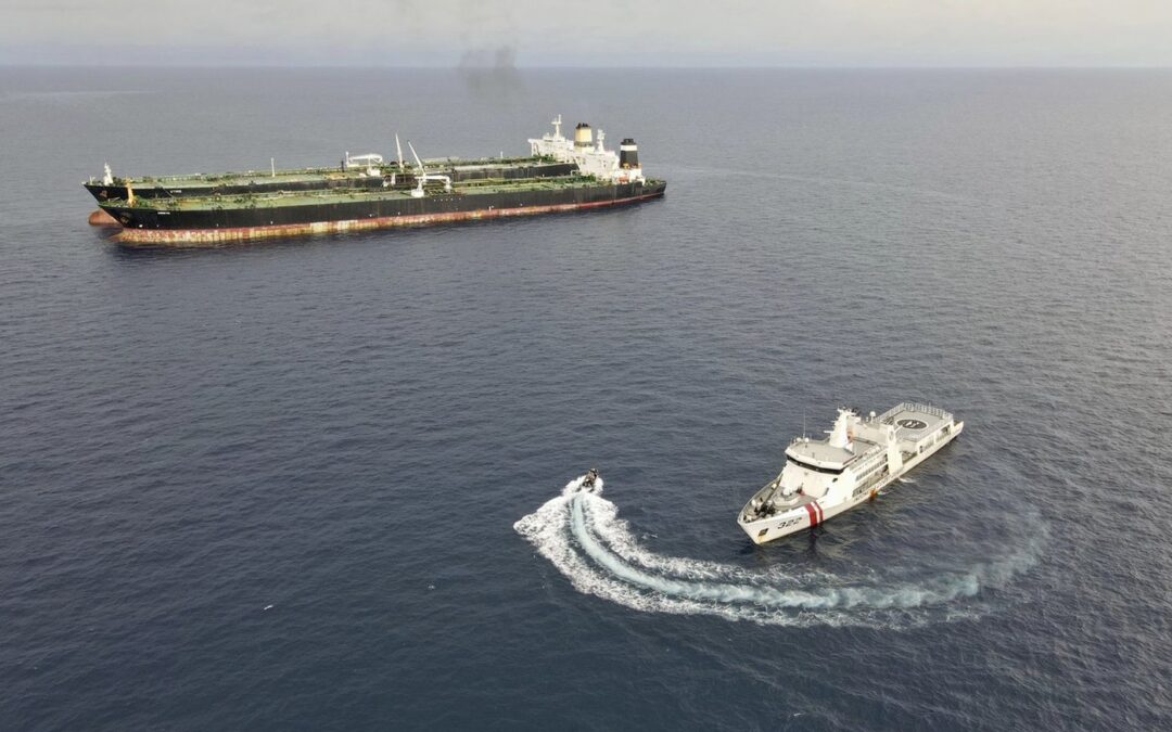 Indonesia seizes Iranian tanker for suspected illegal oil transfer in its territorial waters