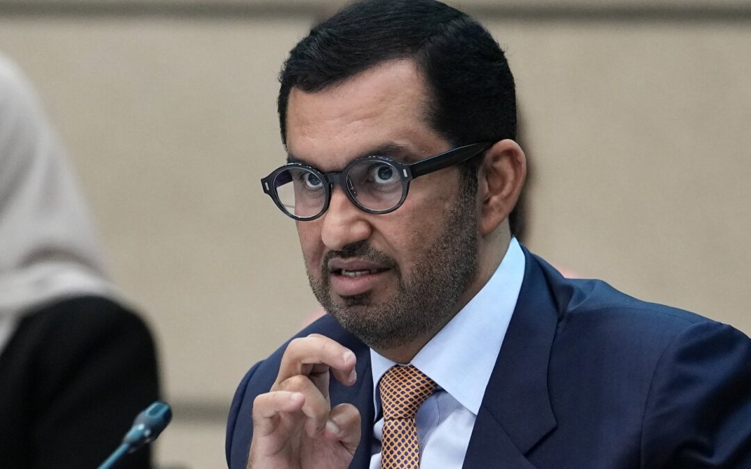 Climate talks chief, who also heads oil company, says world must ‘attack all emissions, everywhere’