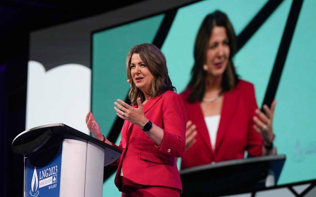 Alberta and B.C. in talks to expand Canadian LNG reach globally, Danielle Smith says