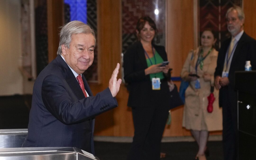 UN chief warns of ‘gates to hell’ in climate summit, but carbon polluting nations stay silent