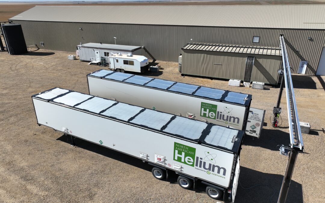 North American Helium commissions 7th facility as two rig drilling program continues to ramp up well count