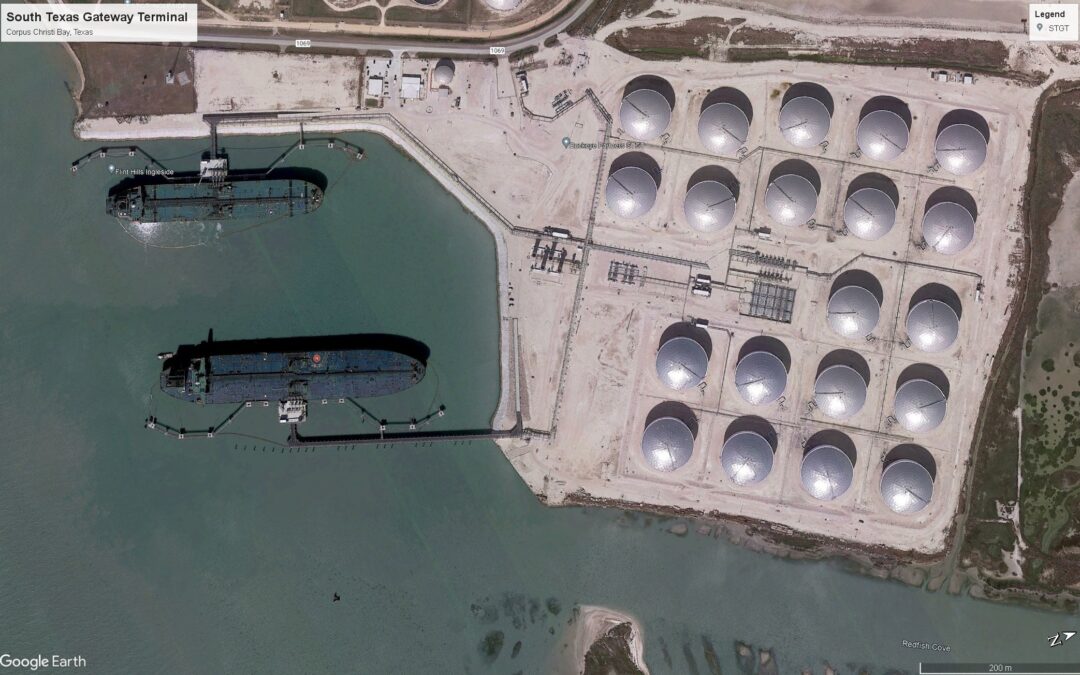 Gibson Energy now loads supertankers on the Texas Gulf Coast, instead of trucks at Lloydminster