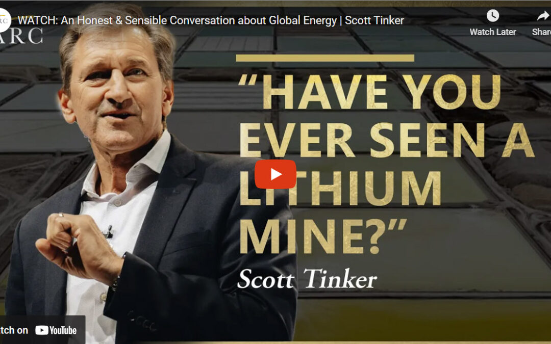 Weekend Watch: An Honest & Sensible Conversation about Global Energy | Scott Tinker