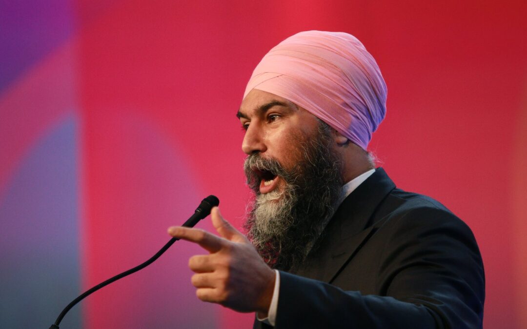 Federal NDP Leader Jagmeet Singh blasts Trudeau, Poilievre at B.C. convention