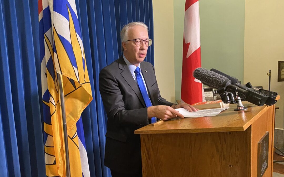 B.C. opposition parties heat up climate debate with attacks on NDP’s plans