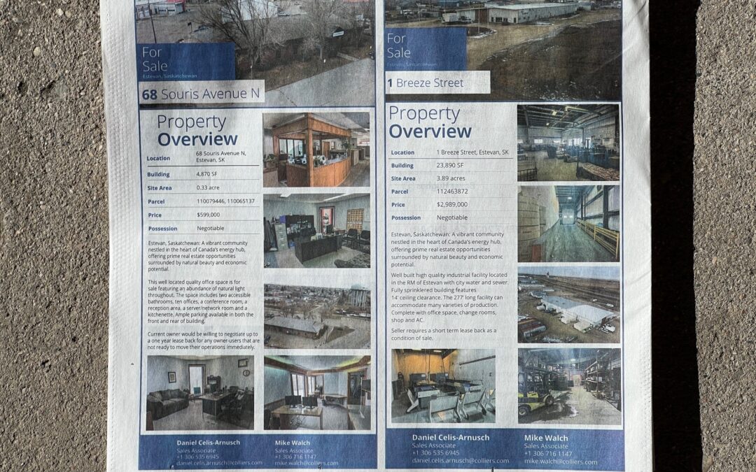 Glacier Media sells its Saskatchewan news websites to Harvard, puts its Saskatchewan buildings up for sale, but still printing newspapers