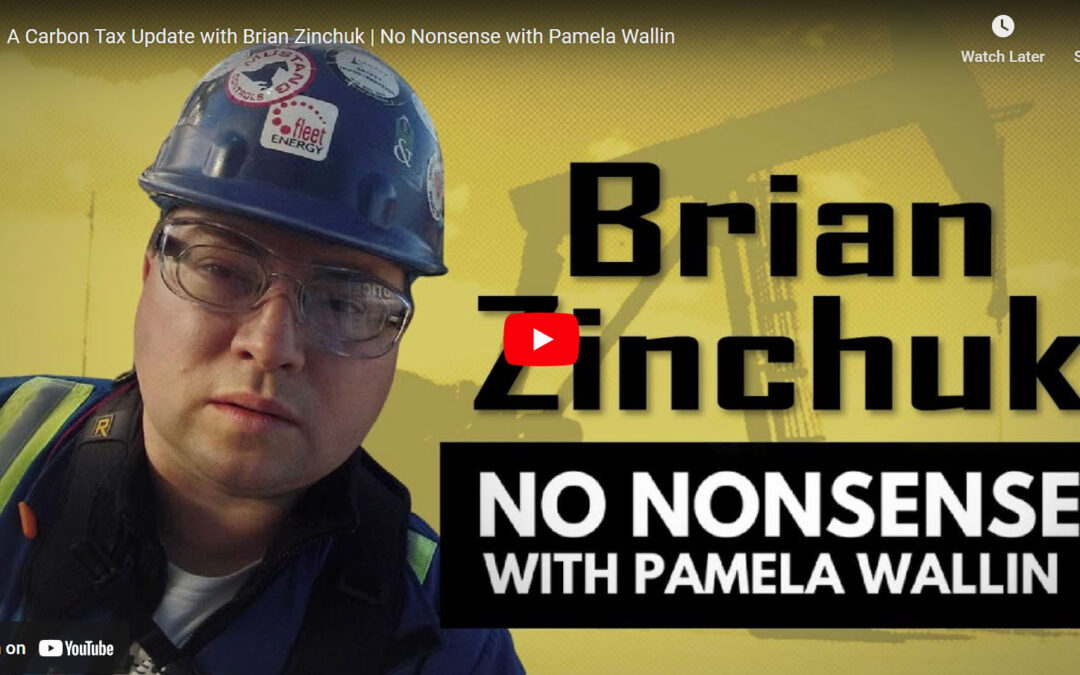 No Nonsense with Pamela Wallin: Carbon tax day, with Brian Zinchuk