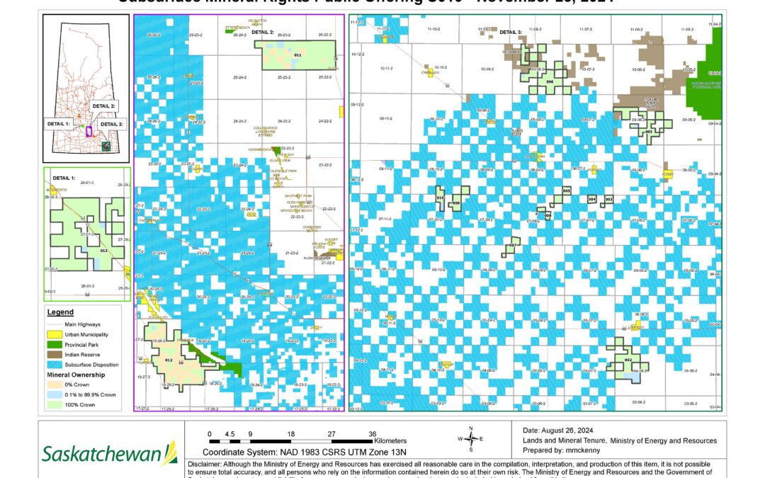 Digging deep on the lithium and potash Crown land sale – a 97:1 ratio on land prices, just 30 miles apart
