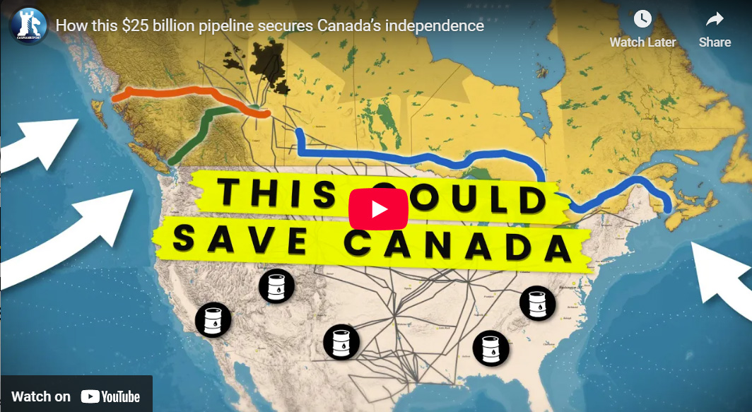 Weekend Watch: How this $25 billion pipeline secures Canada’s independence