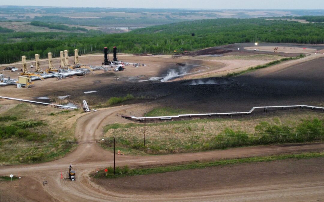 SAGD blowout to surface east of Maidstone on May 9