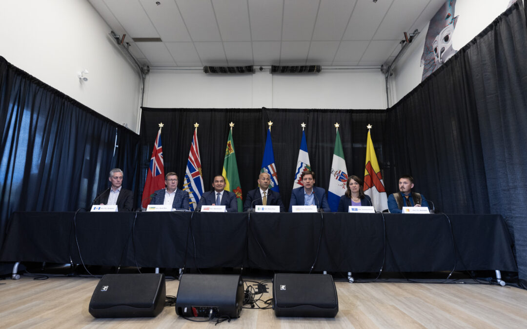Western premiers agree to develop new economic corridors, call for federal support