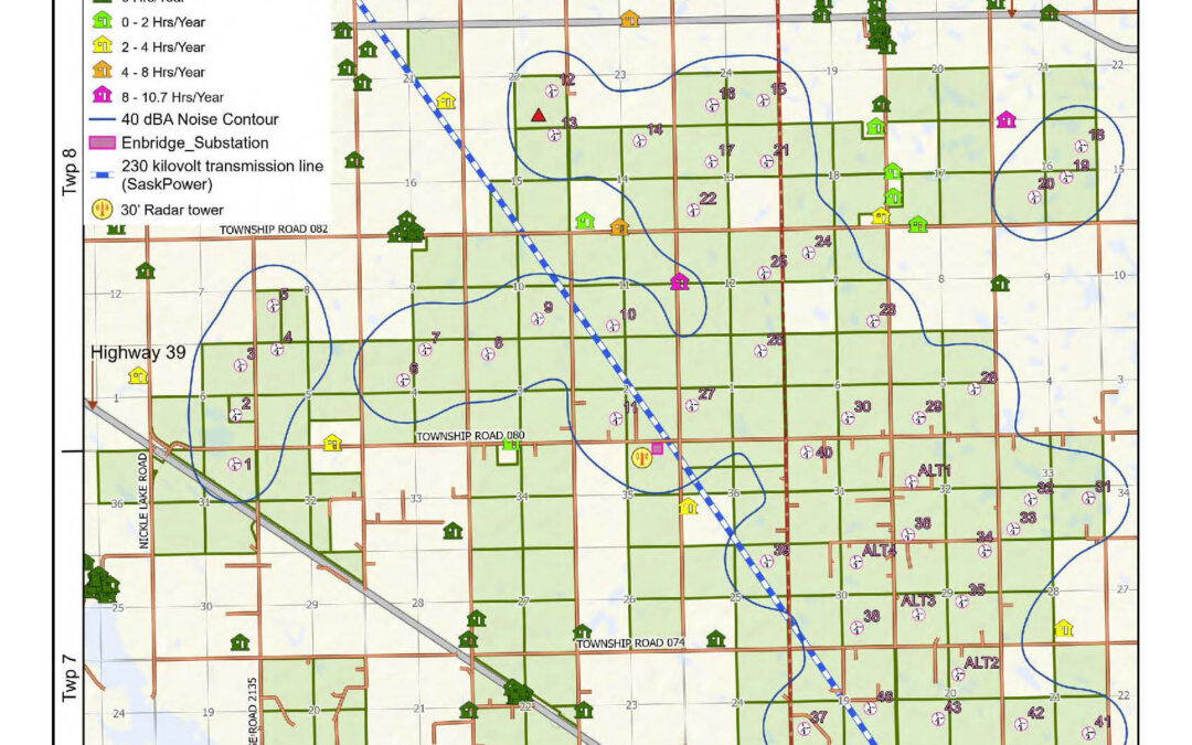 Enbridge files wind project development permit applications with RMs of Weyburn and Griffin